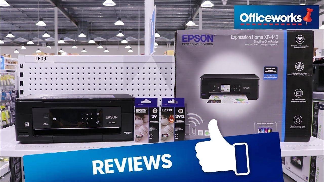 Epson MFC XP-442 Overview - YouTube