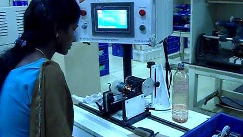 Auto positioning armature  balancing machine