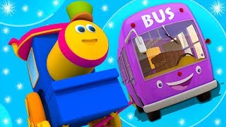 Bob der Zug | Räder auf dem Bus | Kinderreime für Kinder | Bus Lied | Bob Train | Wheels On The Bus