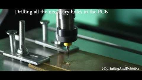 Milling PCB with CNC 3018 || Perfect milling