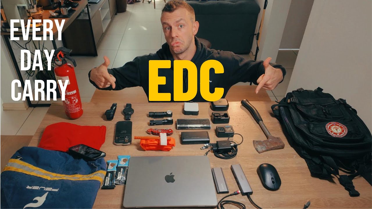 O que levo na mochila para um plantão de 24h como BOMBEIRO | EDC