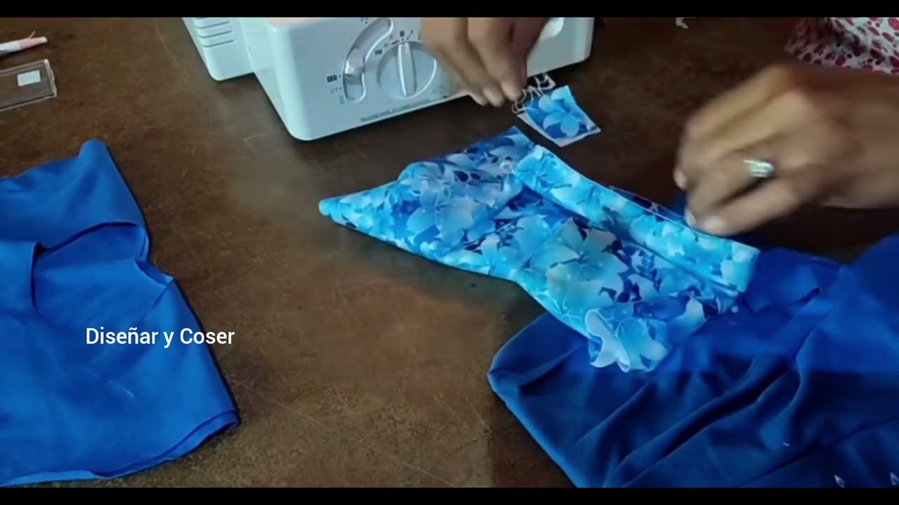 Como hacer un cuello y una sisa tipo banda.