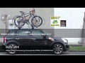 THULE取付事例 THULE  サイクルキャリアth598をBMW MINIに取付したページの制作・公開：有限会社谷川屋