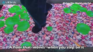 FLOOR PLUS Series Interactive Floor LED Display
