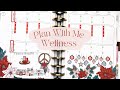 Plan With Me | December 25-31 | Happy Planner | Wellness Planner & Meal Planner |