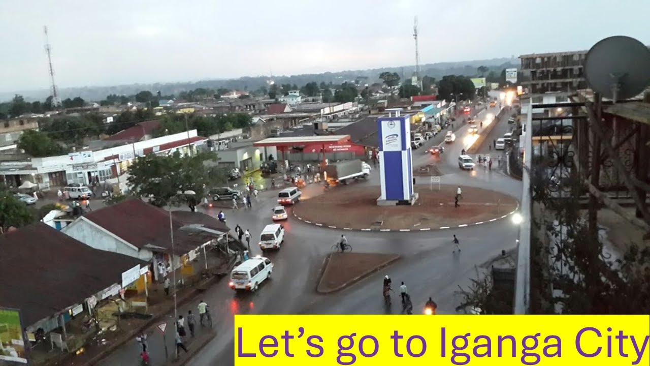 A drive from Jinja City to Iganga City