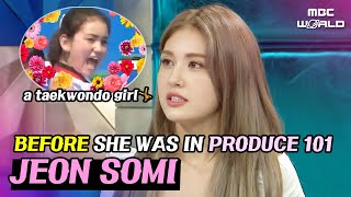 [C.C.]💕JEON SOMI🖤's unexpected episodes before her debut #SOMI #RADIOSTAR