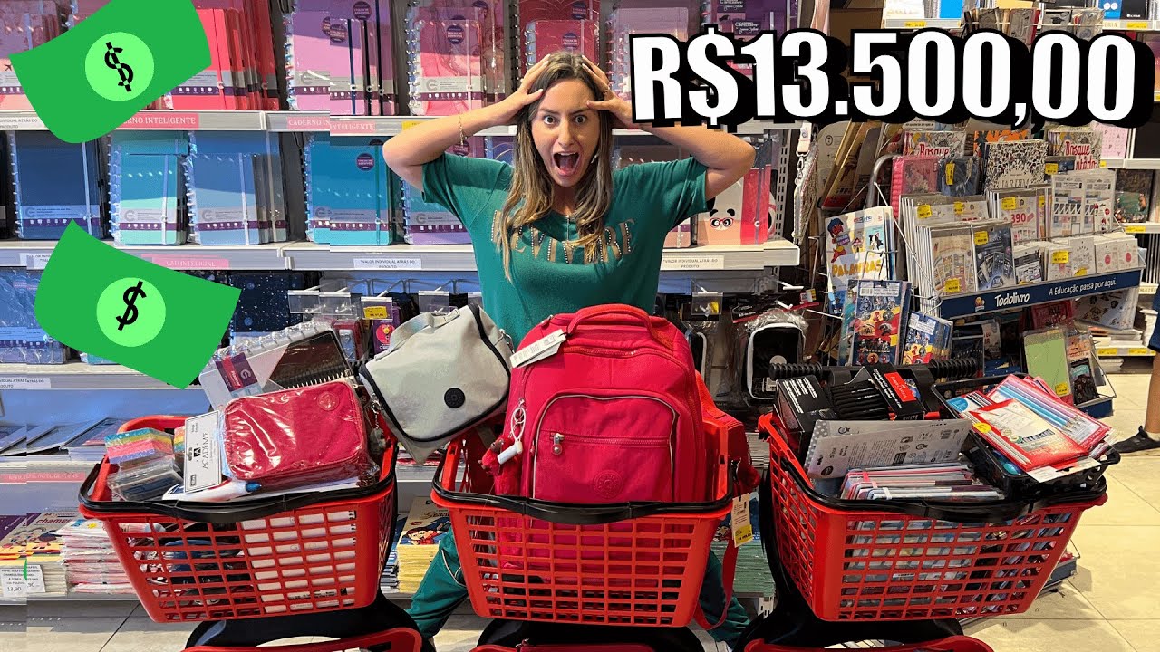 MINHA LISTA DE MATERIAL DE VOLTA ÀS AULAS 2024 | PAPELARIA ART PEL