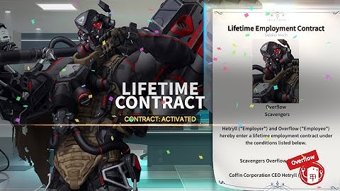 Counter:Side Overflow Lifetime Contract