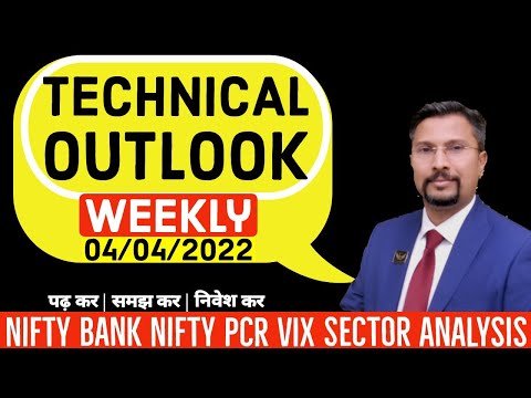 Technical Outlook on the Markets for the week starting 04th April  2022.