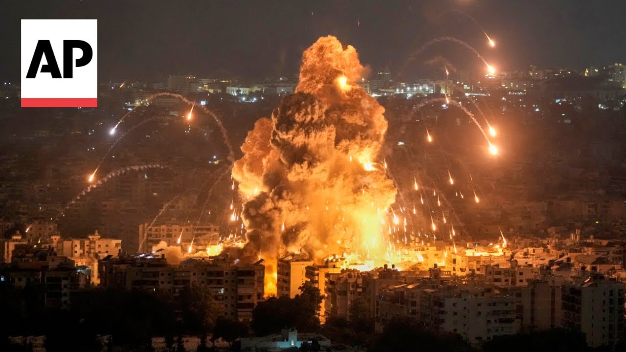 Powerful explosions shake Beirut overnight amid Israeli bombardment