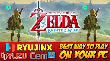 [2023] RYUJINX Vs CEMU Vs YUZU - Best emulator to play ZELDA BREATH OF THE WILD in PC?  Perf. Test
