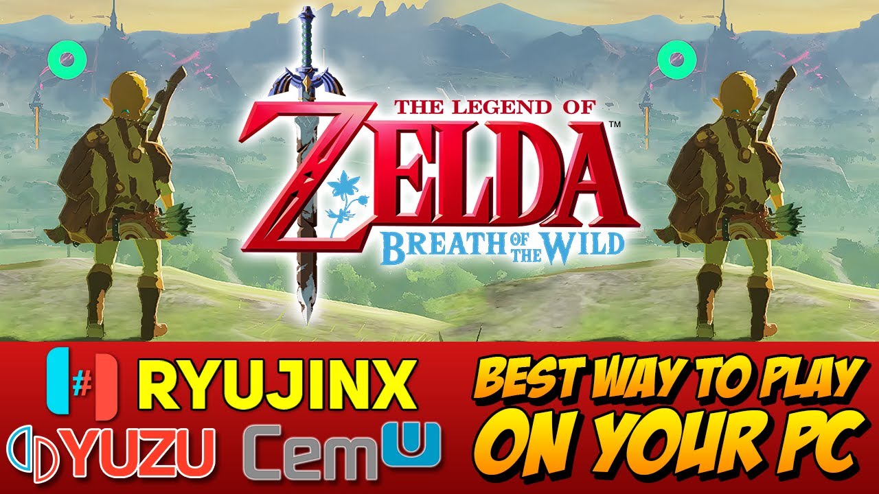 2023] RYUJINX Vs CEMU Vs YUZU - Best emulator to play ZELDA BREATH