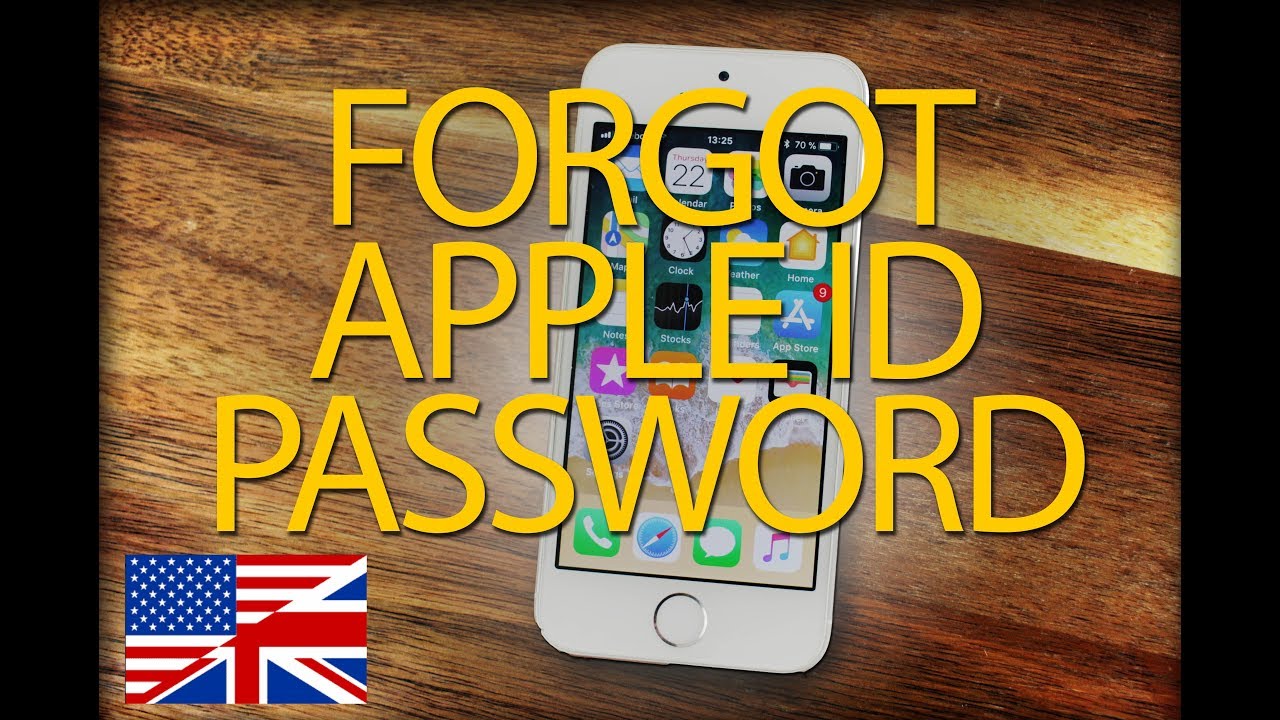 If you FORGOT APPLE ID PASSWORD (Reset Password) | Step by ...
