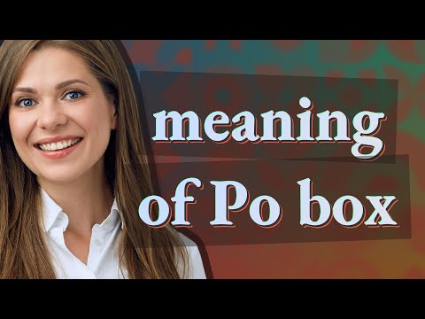 Po box |