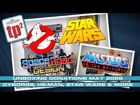 Unboxing vintage Toy Donations - May 2026 - Ghostbusters, He-Man, Cyborgs, Star Wars and More - TP2
