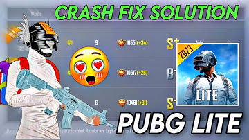 Live Provide CRASH Fix 🥳 - PUBG mobile Lite Live stream - Finally CRASH Problem Solved PUBG Lite