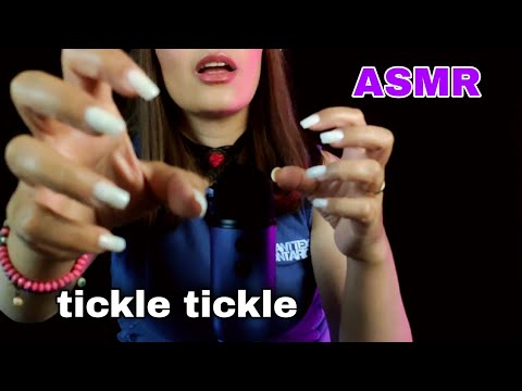 ای اس ام آر قلقلک ( tickle tickle) 💯 آرامبخش 😴 asmr tickle tickle so relaxing