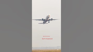 Amazing takeoff Boeing 777 #shorts #viral #trending #youtubeshorts #viralvideo #emirates #dubai #fun