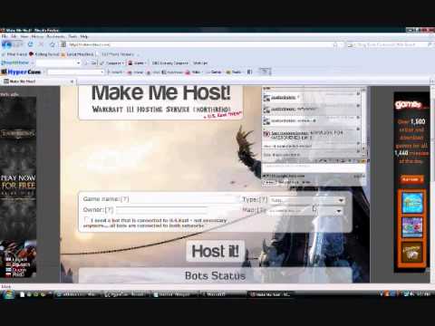 Warcraft 3 bot hosting service Warcraft 3 bot hosting service