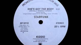 KIDDO - SHE'S GOT THE BODY - (Instrumental rare version) funk 1984