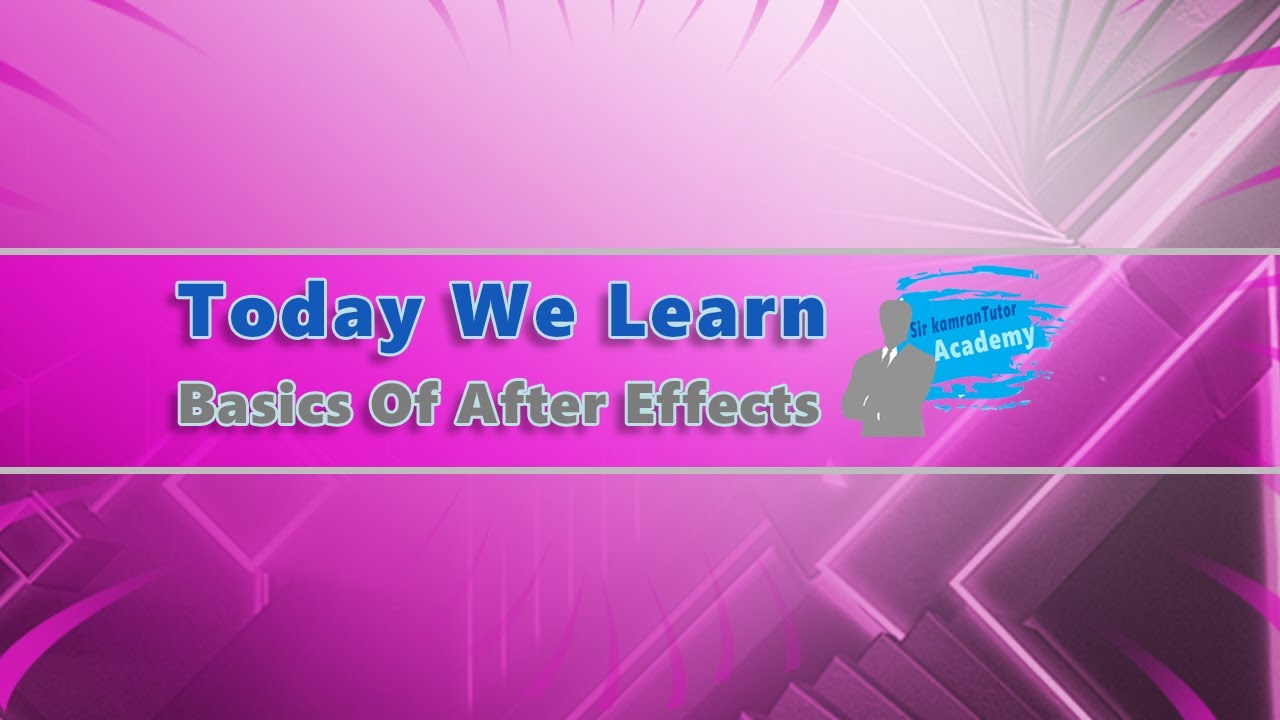 sirkamran Sirkamran After Effect Basics training series