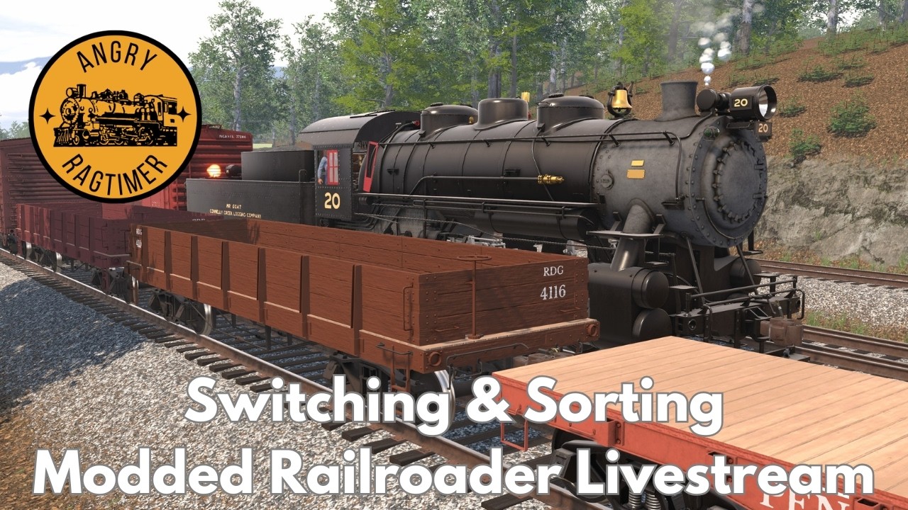 Modded Railroader: Switching & Sorting in Sylva Yard