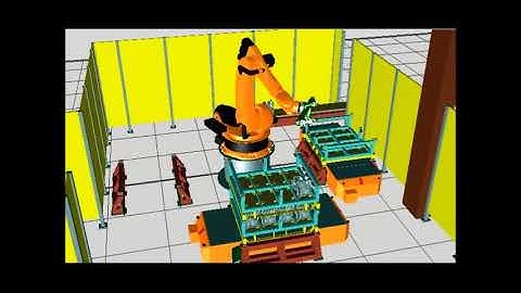 SIM.TEC. - SIEMENS Tecnomatix : AGV e Robot