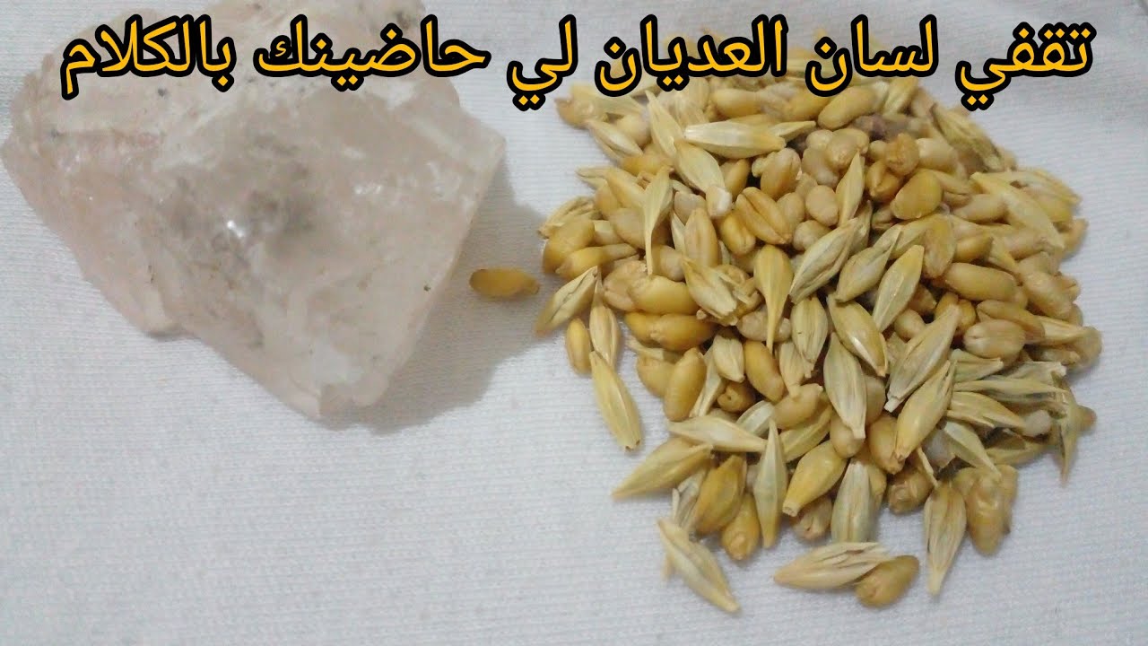 تقفي لسان العدو  لي يحرش ويفرق وسواس وينساك للابد مجرب👍