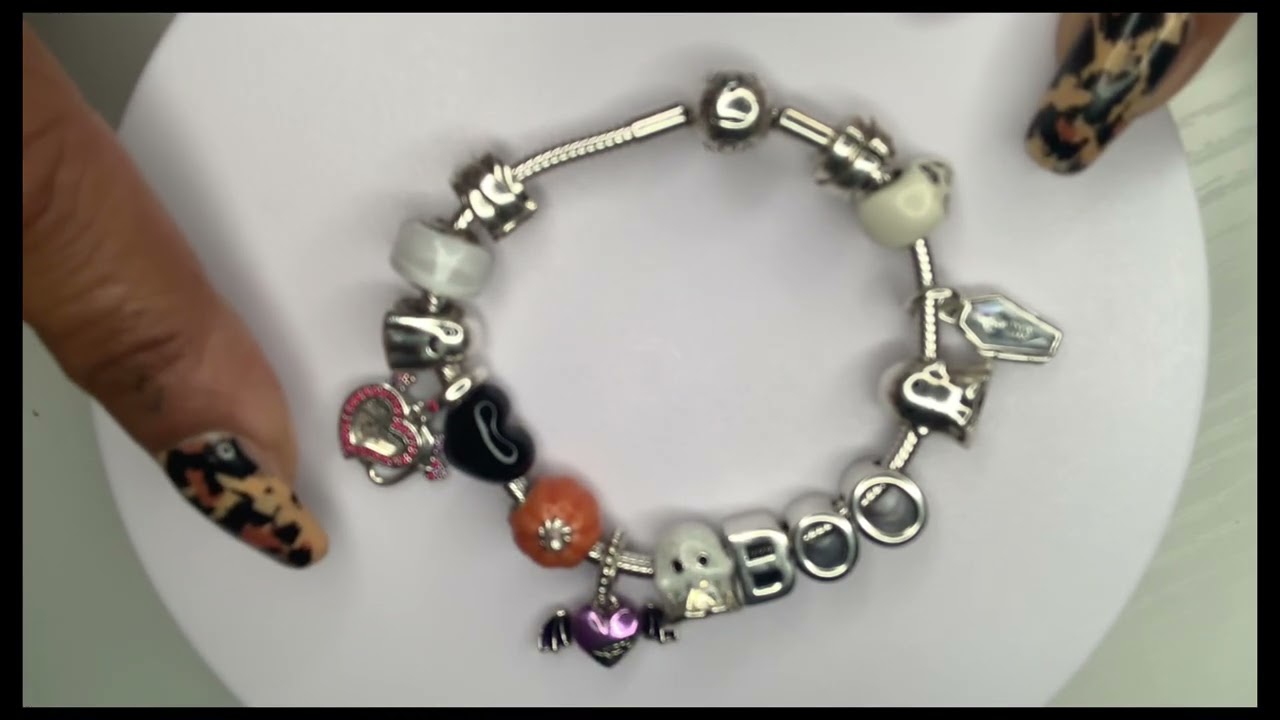 2025 👻🎃💀#HALLOWEEN #PANDORA BRACELET DESIGN 