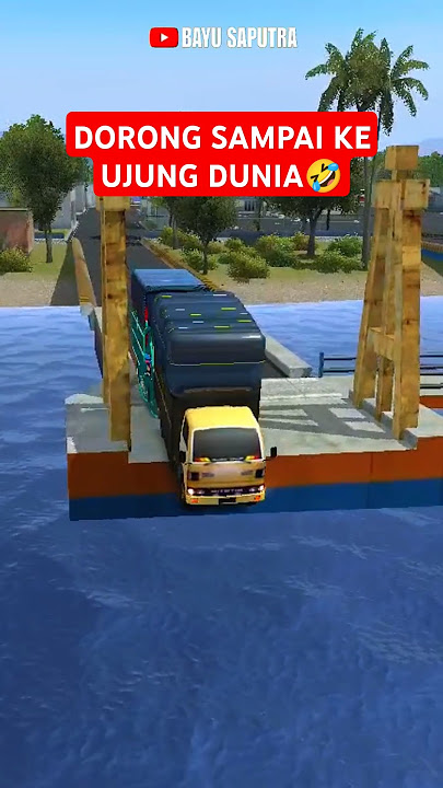 ujung dunia 😲‼️Bus simulator indonesia #bussid #trukoleng #telolet #basuri #anak