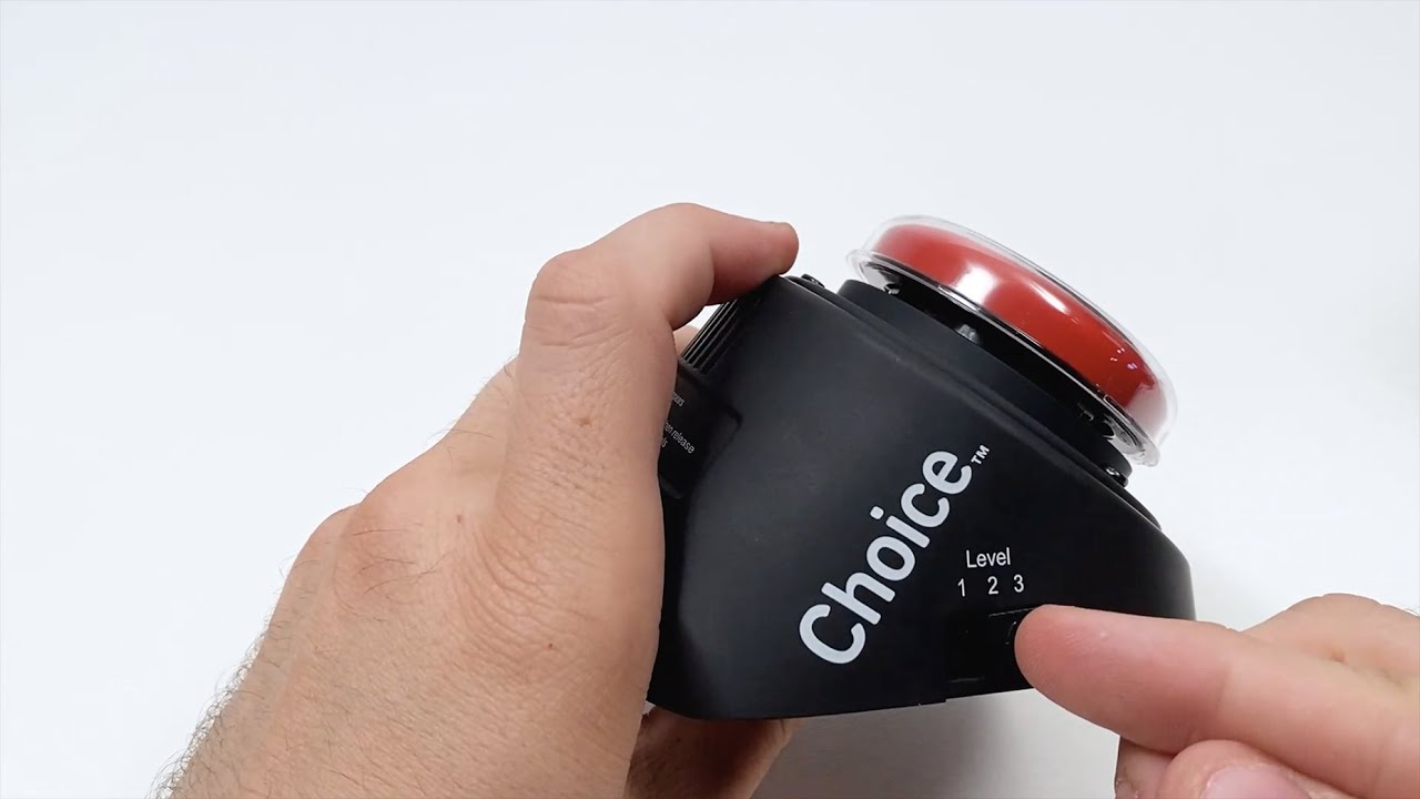 Getting Started With The AbleNet Choice Speech Device - YouTube