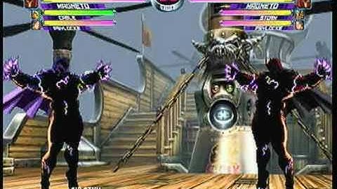 MvC2 Online (360): Sir STHU (Mag/Cab/Psy) vs Brett (MSP) 3 .:6.19.10:.
