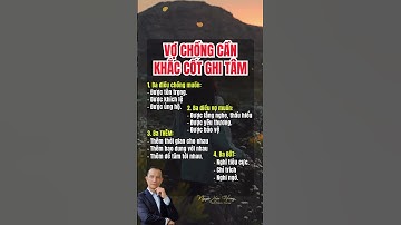 Vợ chồng cần khắc cốt ghi tâm #nguyenxuanhuong #thongdiepchualanh #nlp #giadinh #hanhphucgiadinh