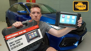 P0353 Honda Civic Check Engine Light Diagnose Reset Autel MK808