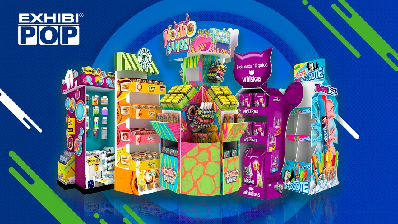 Exhibidores de cartón | Exhibipop
