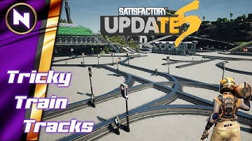 Build Better Train Infrastructure | Satisfactory Update 5 | #16 | Showcase/Tutorial