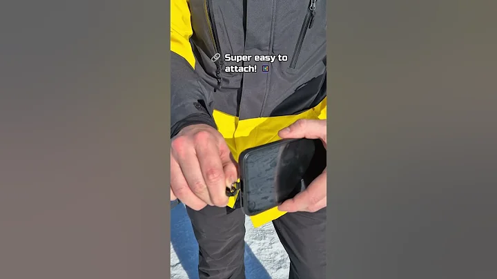 Protect your phone 📱 from falling in the lift 🚠 with the STFU ScreenSaver! 🔒❄️🏔️