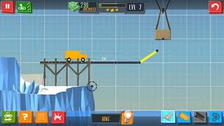 Build a bridge Level 7 perfact 3 star.build a bridge gameplay #8