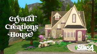 ~ CRYSTAL CREATIONS HOUSE 💎🌜 ~ Los sims 4 ~ Stop Motion ~ NO CC