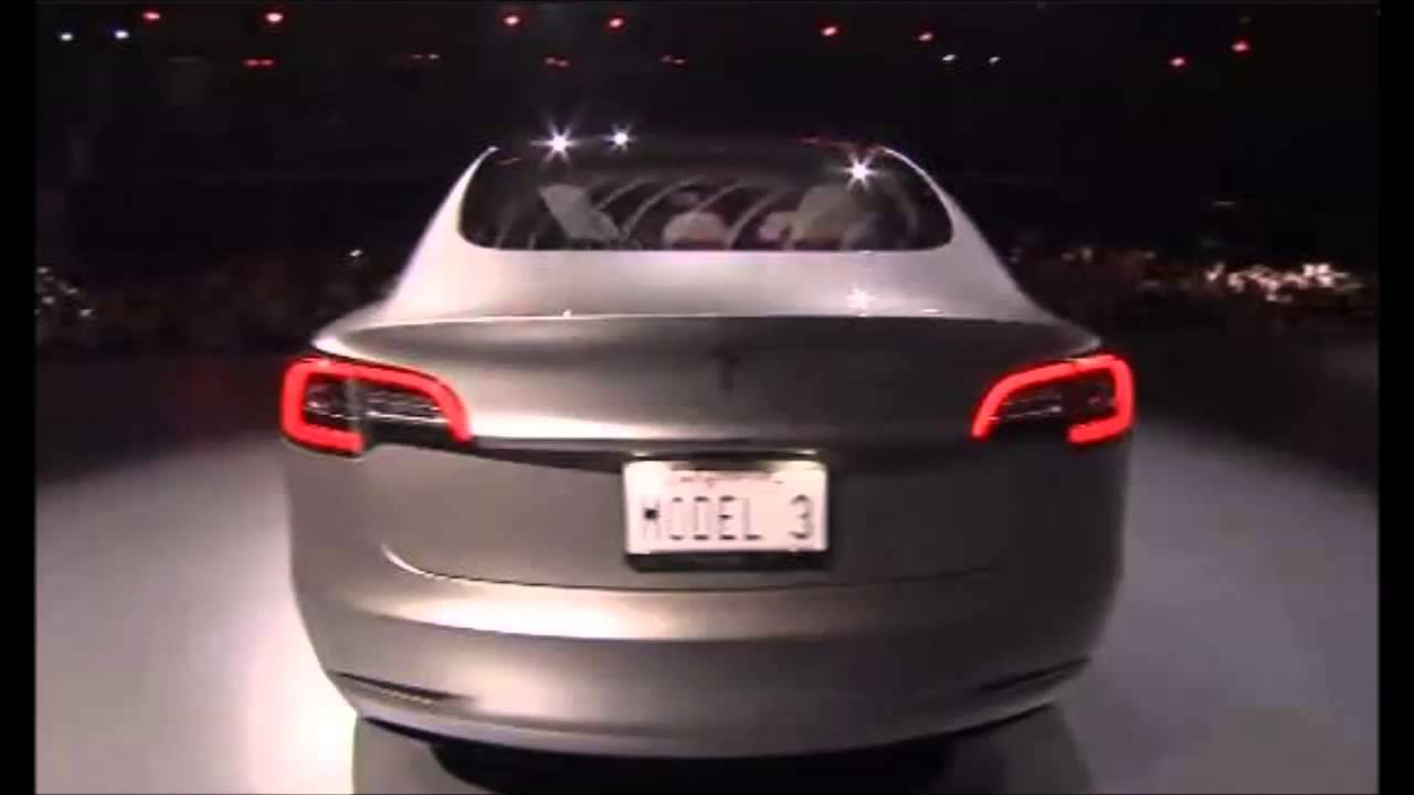 FIRST LOOK! 2017 Tesla Model 3 Exhaust Sound Start Up and Rev April