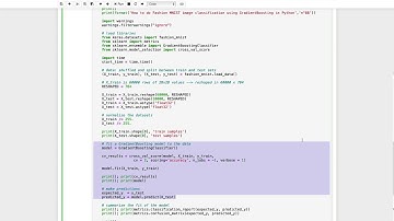 How to do Fashion MNIST image classification using GradientBoosting in Python