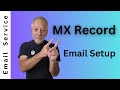 How to set up the mx record  switching email service provider