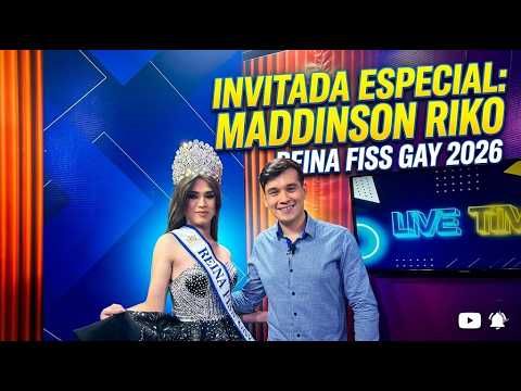 REINA FISS GAY 2026 MADDISON RIKO NOS COMENTA SU EXPERIENCIA EN UN CONCURSO LGTBIQ+
