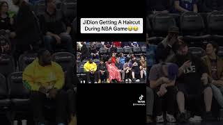 Bro keeping a straight face the full game 💀💀#jidion #nba #tiktok #shorts #viralvideo #funny
