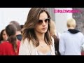 Alessandra Ambrosio's Daughter Anja Jokes With Paparazzi That Her Mom Wants Privacy 6.11.16