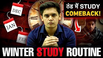 The Best Winter Study Routine 🔥| How to Study in Winters| Study Hacks| Prashant Kirad