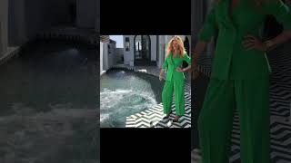 #fashion #fashionweek #actress #green #style #pool #juliaroberts #photoshoot