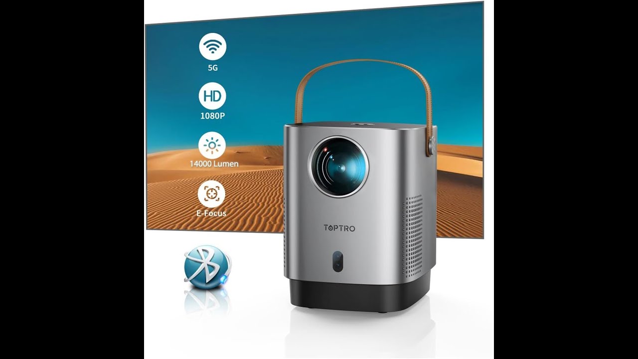TOPTRO プロジェクター‎TR23 Amazon.com: [Unique Handle Design] Mini Projector, Mini