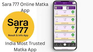 Sara 777 Best And 100% Trusted Application Automatic Deposit And Withdrawal screenshot 4